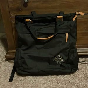 United by blue backpack/tote